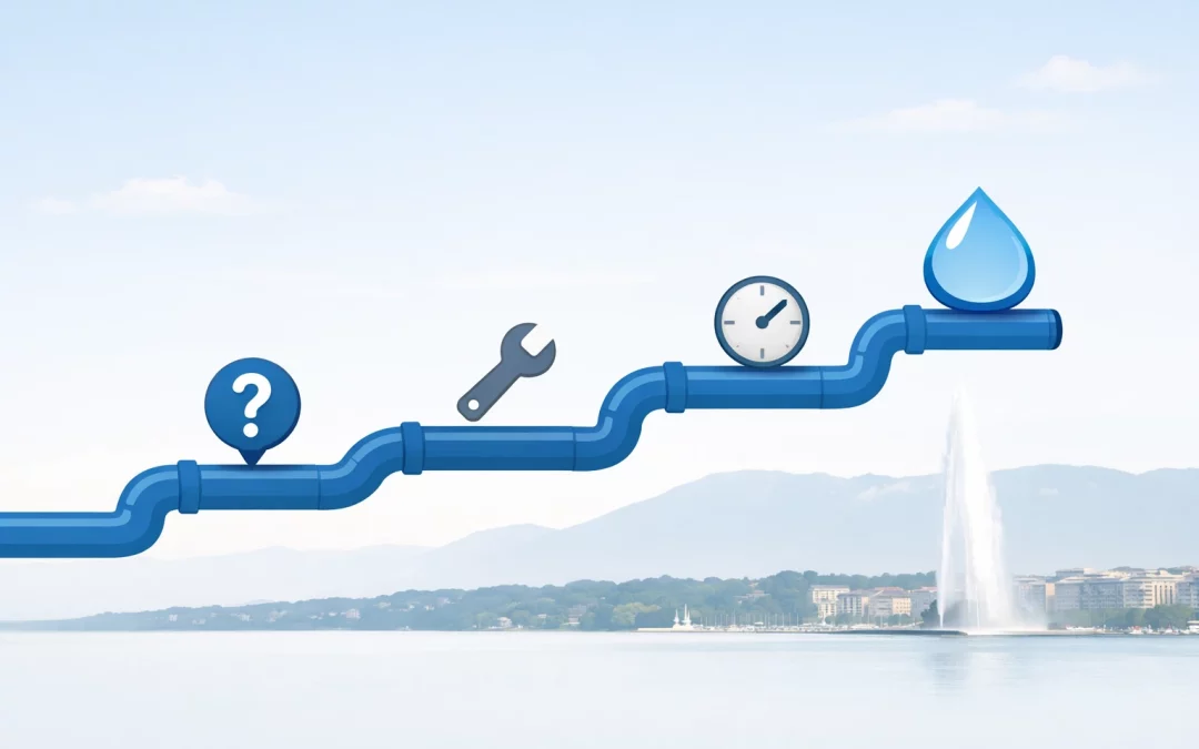 Le guide du dépannage plomberie 7/7 à Genève, intervention en 30 minutes