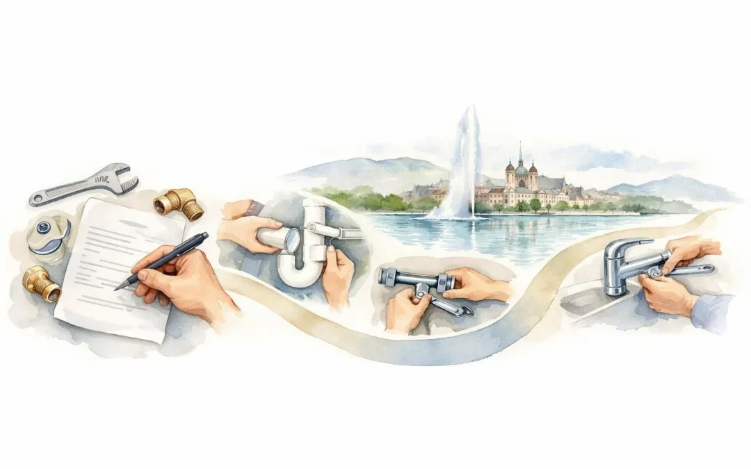 Devis travaux plomberie Genève, guide complet 2026