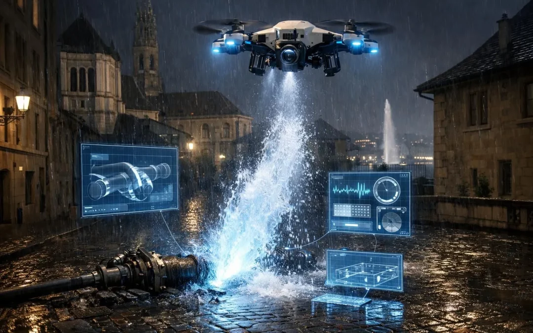 Urgence fuite deau week end Genève, intervention 24/7