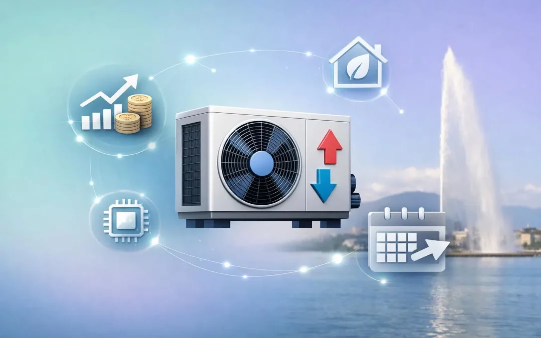 Subvention pompe à chaleur genève, ce qui change en 2026