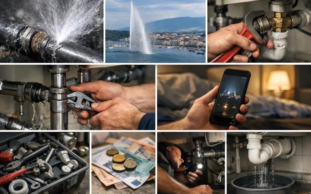 Coût dépannage plomberie 7/7 genève expliqué pour 2026