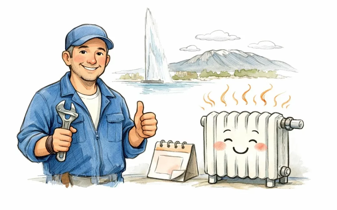 Urgence chauffage Genève dimanche, intervention rapide 24h/24 en 2026