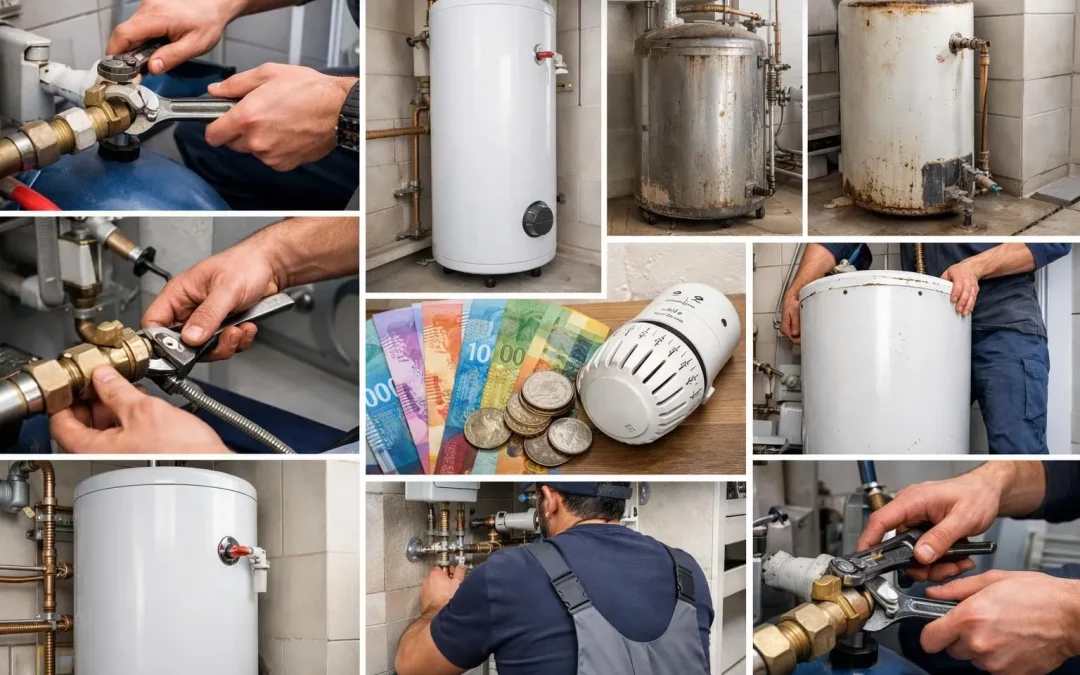Remplacement chauffe-eau en Suisse, économies et expertise garanties