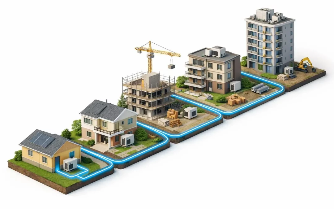 Services chauffage pour promoteurs, les solutions adaptées à vos projets immobiliers