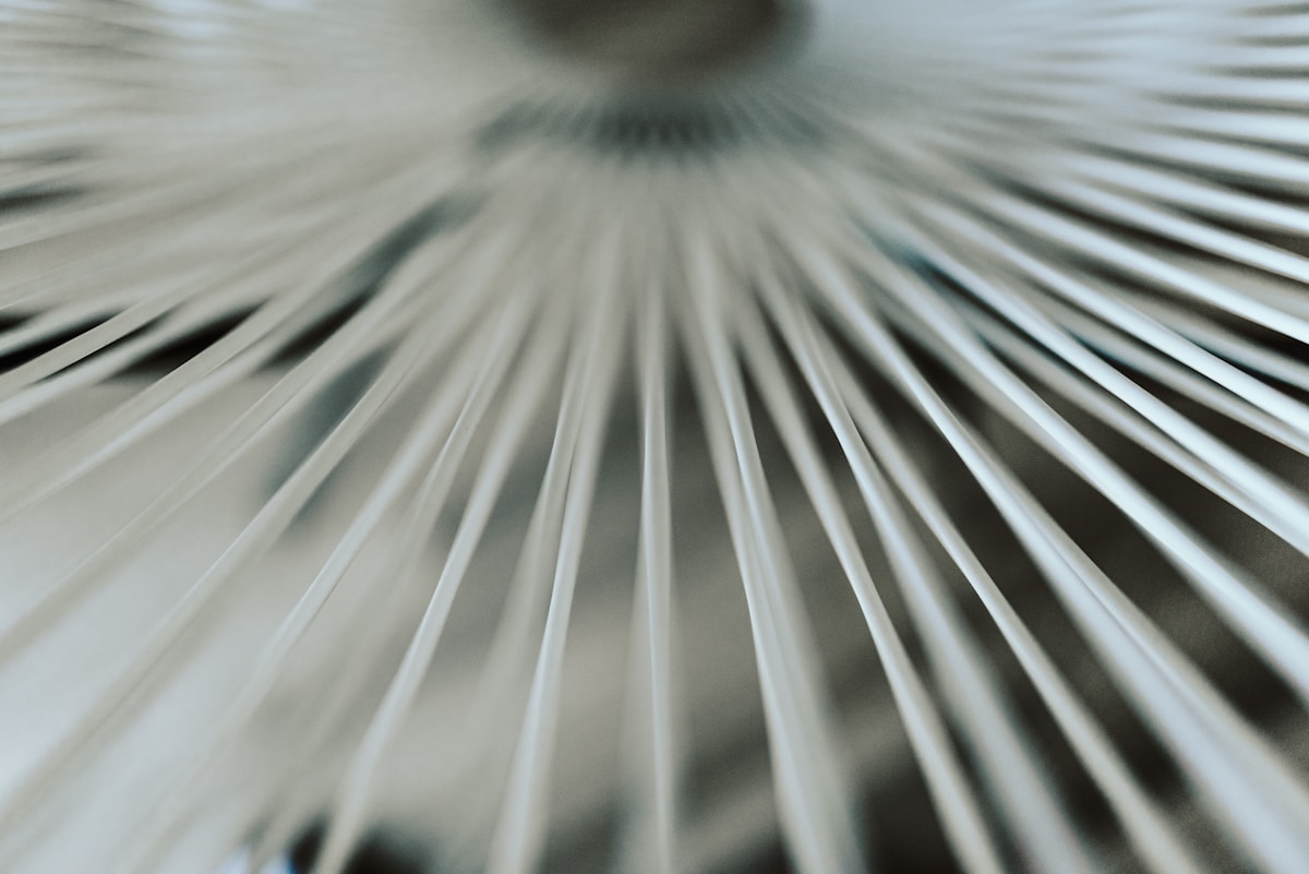 white and black striped textile