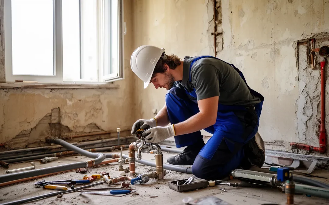 Rénovation plomberie dans un appartement ancien, nos conseils