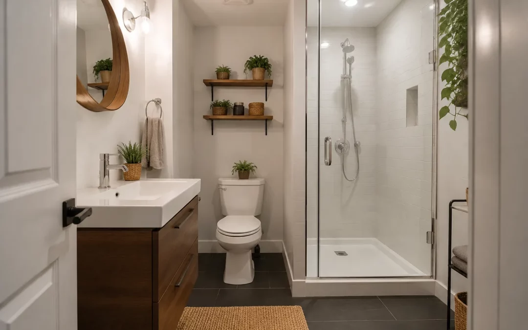 Comment aménager une petite salle de bain pour gagner chaque centimètre