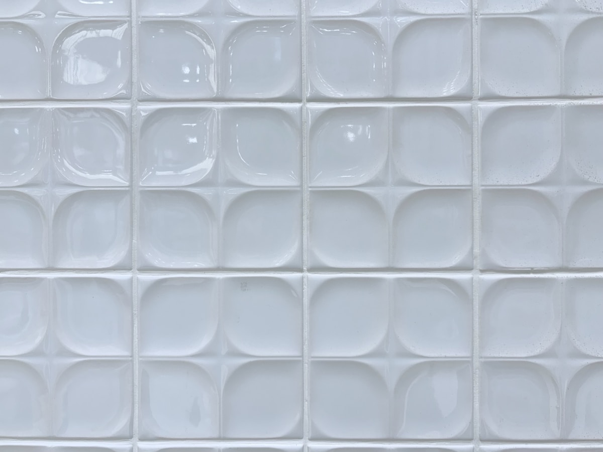 Motif de carreaux de verre transparents et brillants.