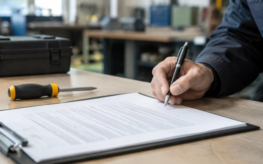 Contrat de maintenance pour entreprise générale, les clauses qui changent tout